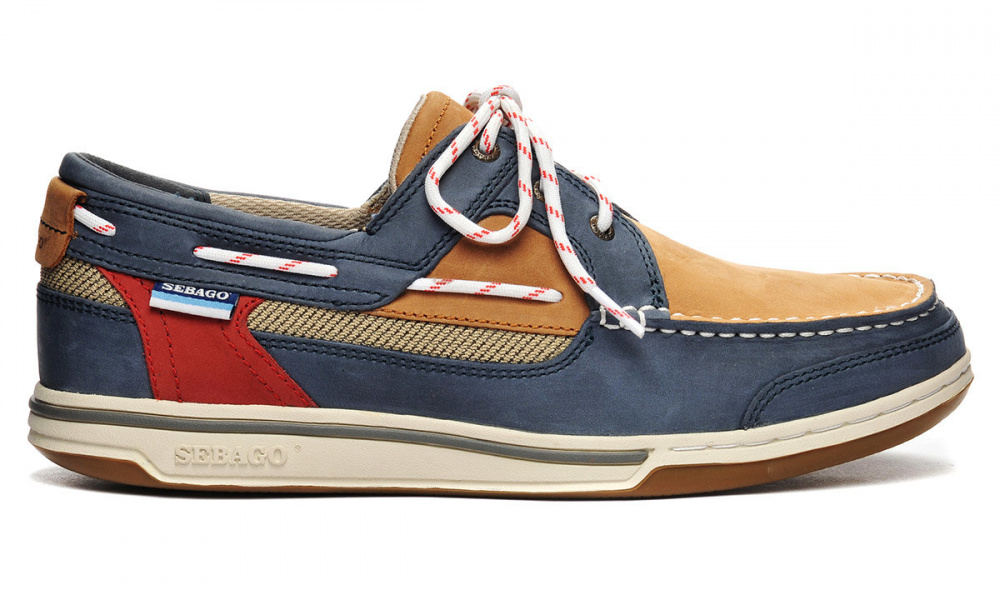 Sebago Triton Legacy Blue Navy Cognac Torgstua Mote AS